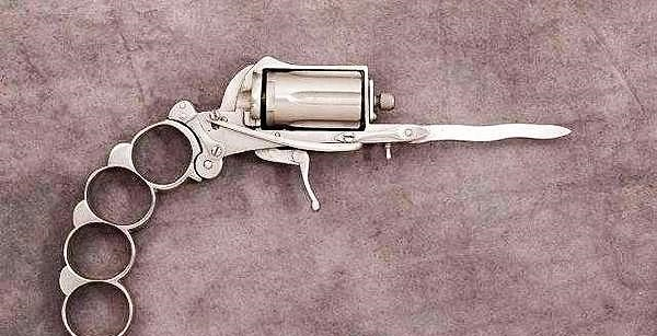 原创史上最为特殊的枪械大合集戒指钥匙腰带扣皆可成为近战利器