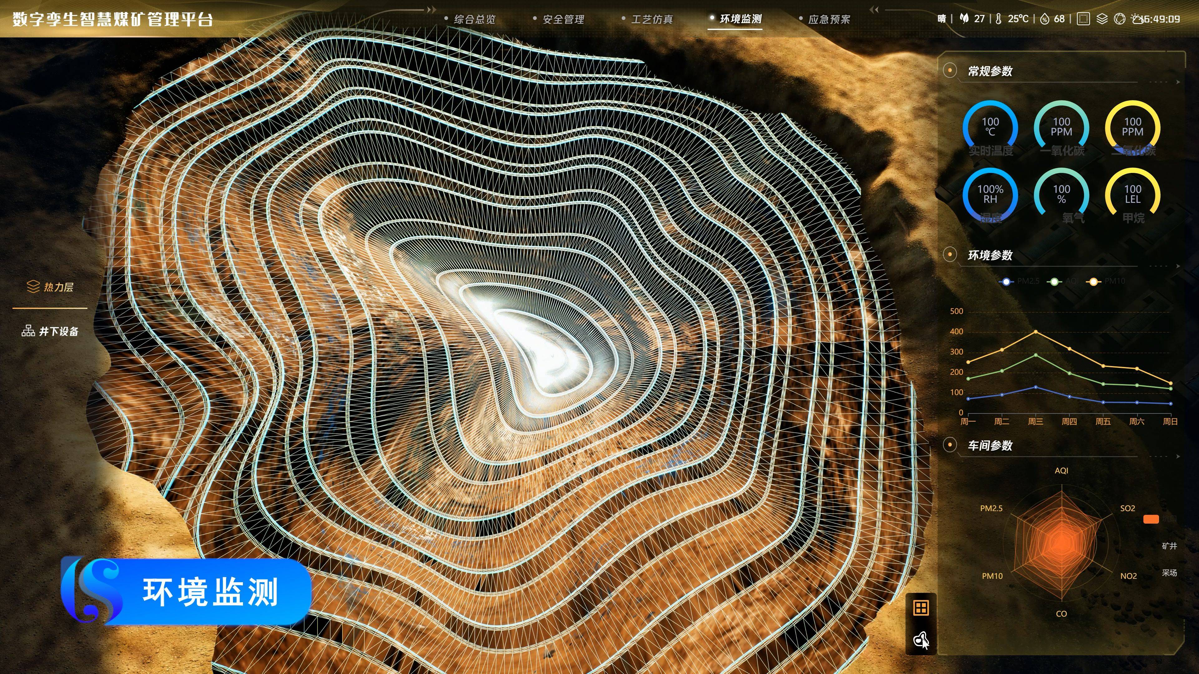 【开源工程】超经典实景三维数字孪生矿山~智慧矿山解决方案_生产_技