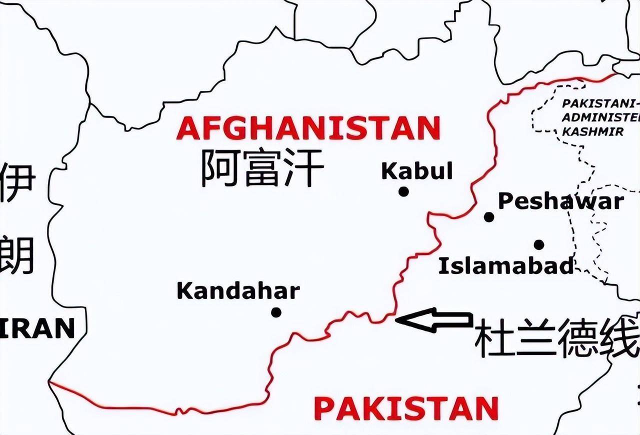 阿富汗与塔利班地图图片