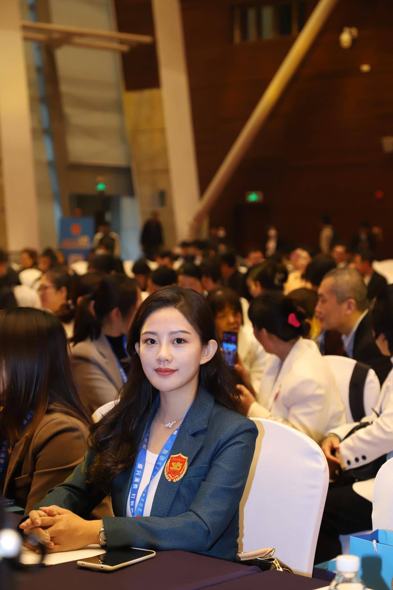 蔻心草杨冉老师代表企业参与会议广东315消费维权打假论坛现场3月9日