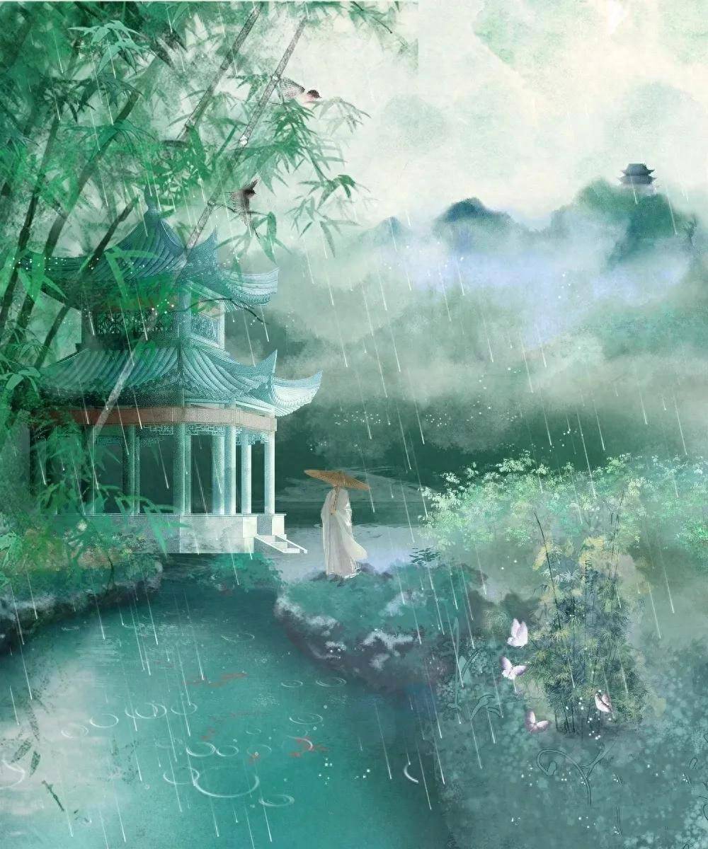 闲梦江南梅熟日夜船吹笛雨萧萧15首冷艳诗词美出天际一