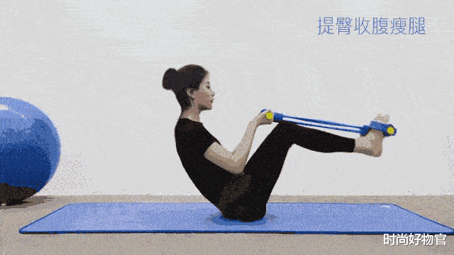 孙俪秀"飞天"健身照,女儿陪她一起运动,邓超羡慕p图秀一字马_普拉提