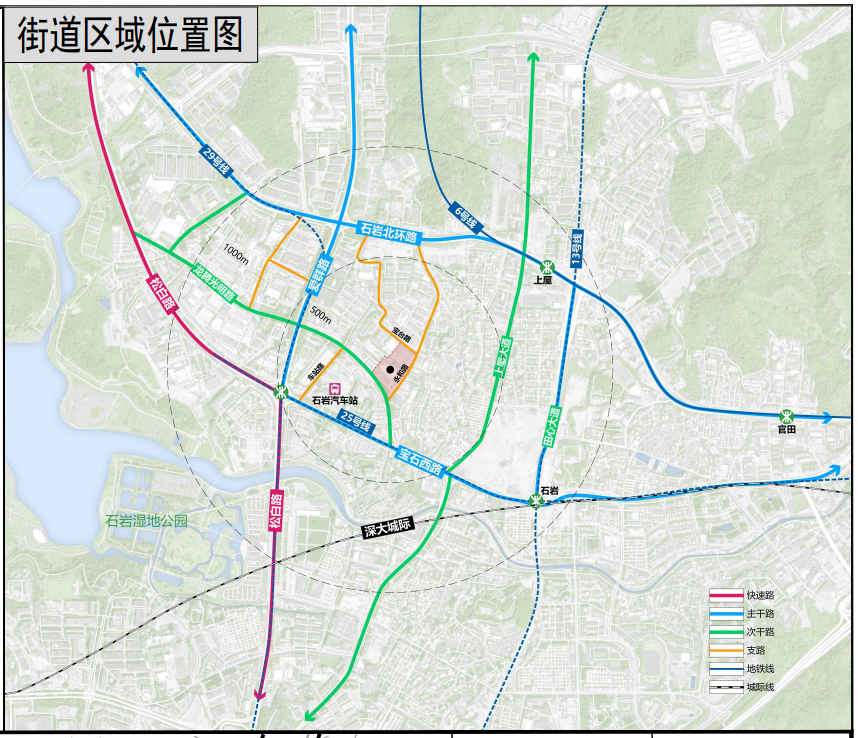 宝安区石岩地图全图图片