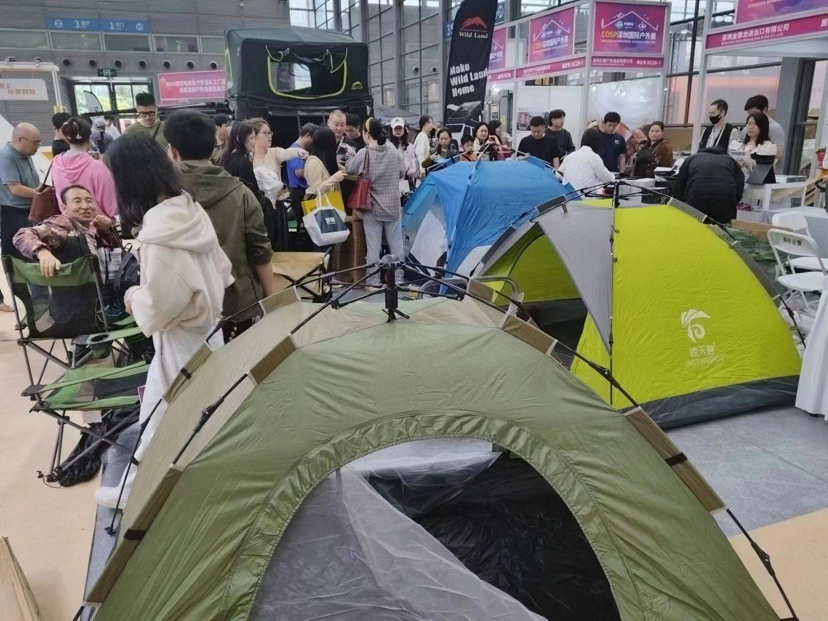 2024年深圳户外展结束商家都累翻了