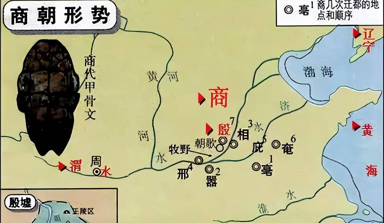 原创夏朝都亡了商朝频繁迁都究竟躲谁考古显示商朝避的并非洪水