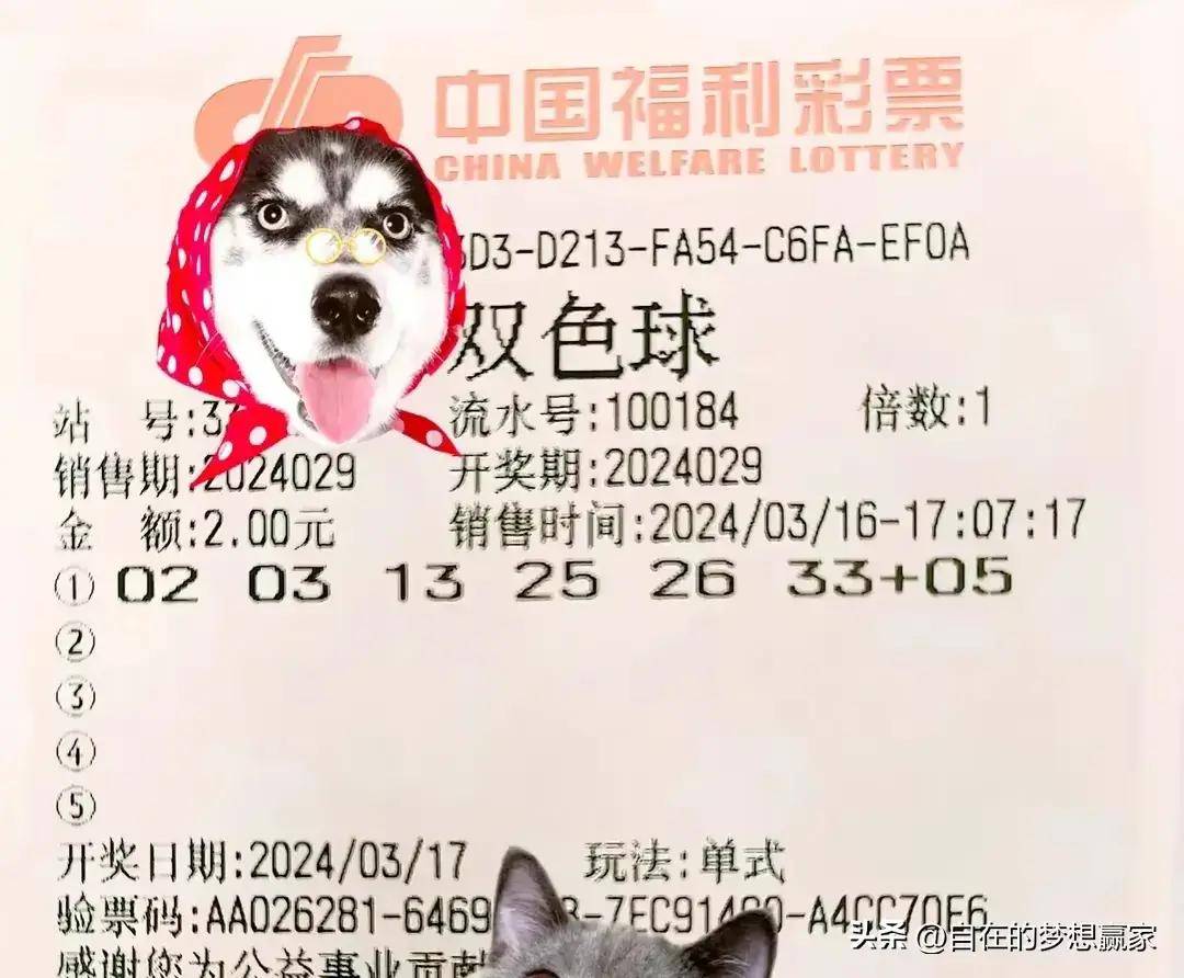 原创双色球24029期分析晒票关注二区的连号防三区断区2码定蓝