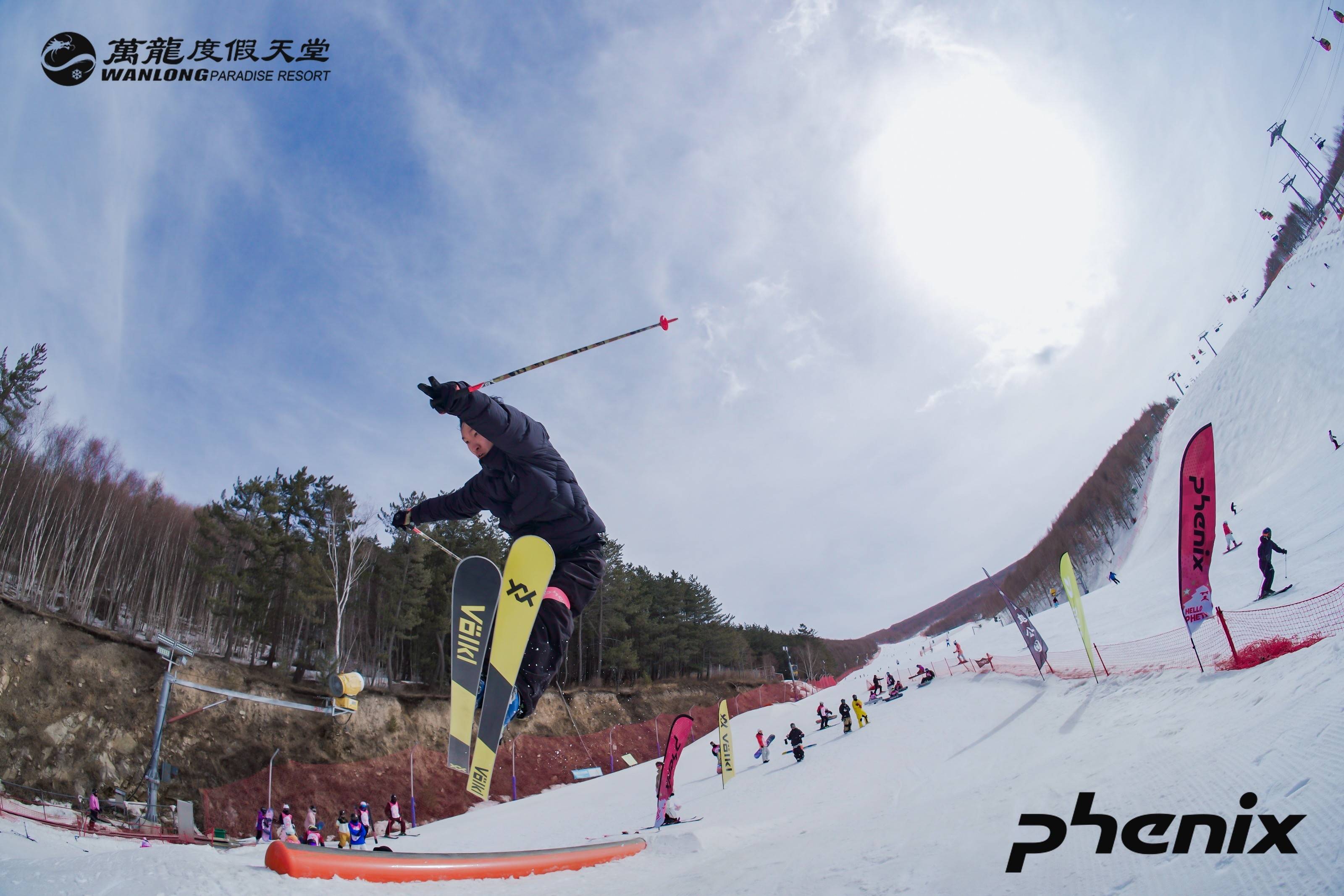 滴水湖滑雪世界图片