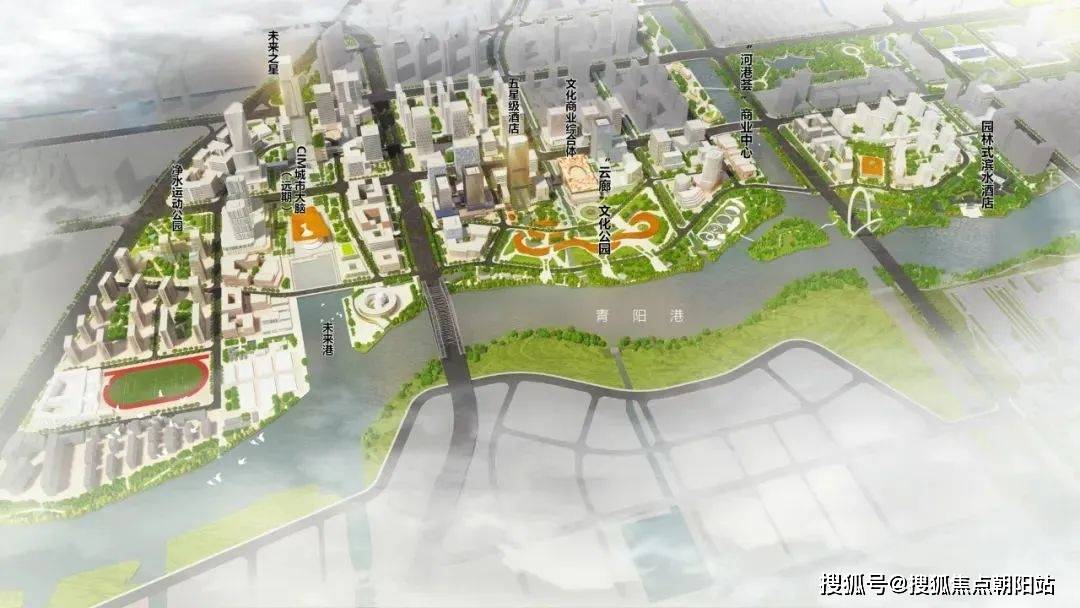 效果图作为昆山主城的重点提升项目及昆山城市中心区的门户,青阳 