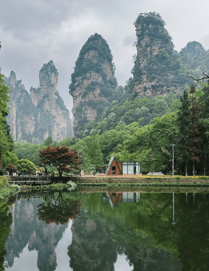 张家界旅游景区图片图片