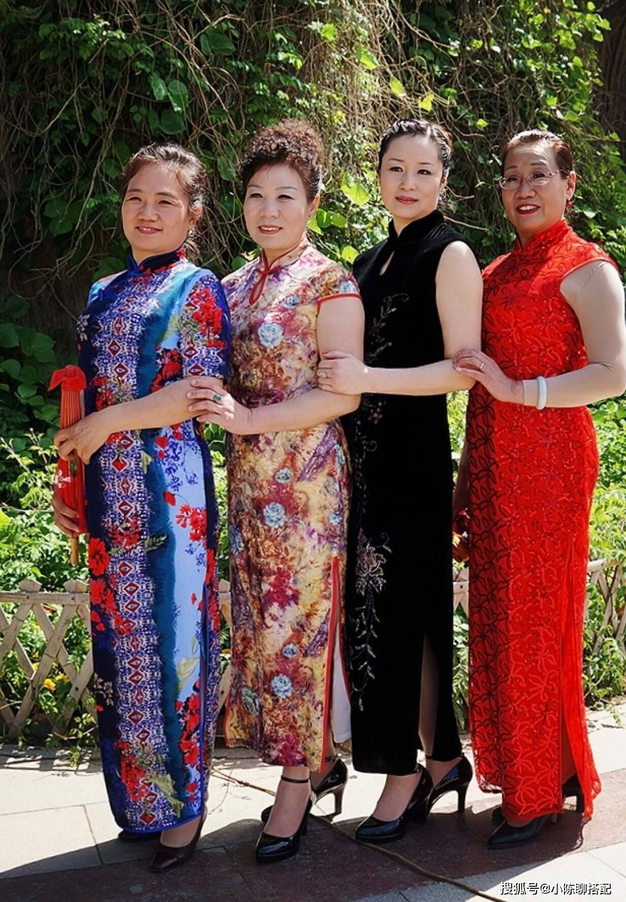 中国大妈旗袍惊艳世界图片