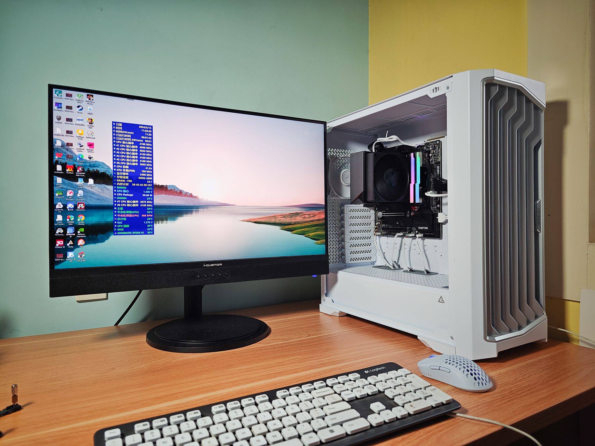 原创干掉独显走向无卡时代amd8700g微星b650m迫击炮实干体验