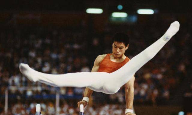 也就是在同年,李宁获得了"运动健将"的称号.