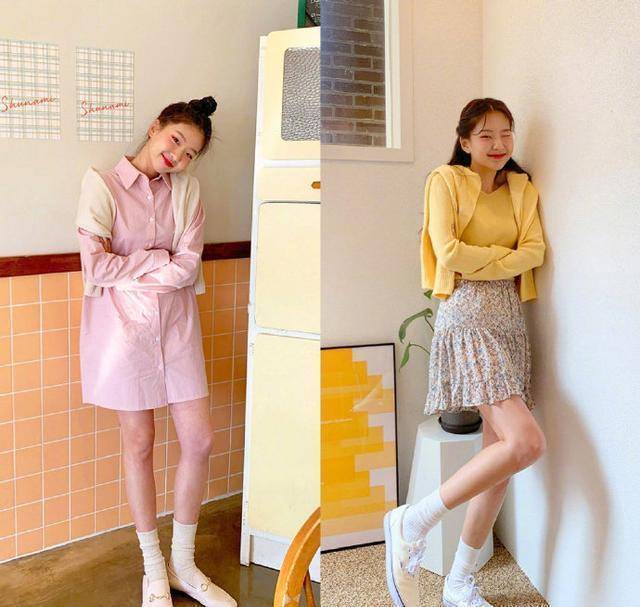 最适合夏天穿小清新风穿搭分享百搭不挑人每一套都好养眼