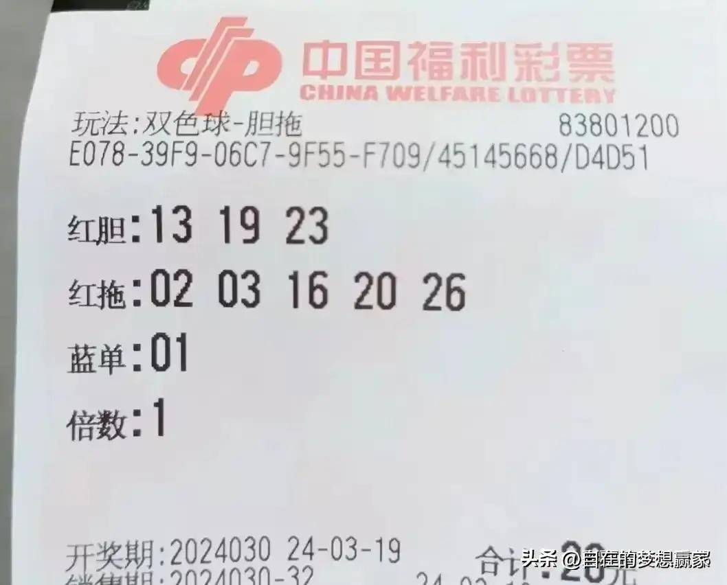 双色球24030期分析晒票25倍冲击13亿关注重号蓝球看好1路