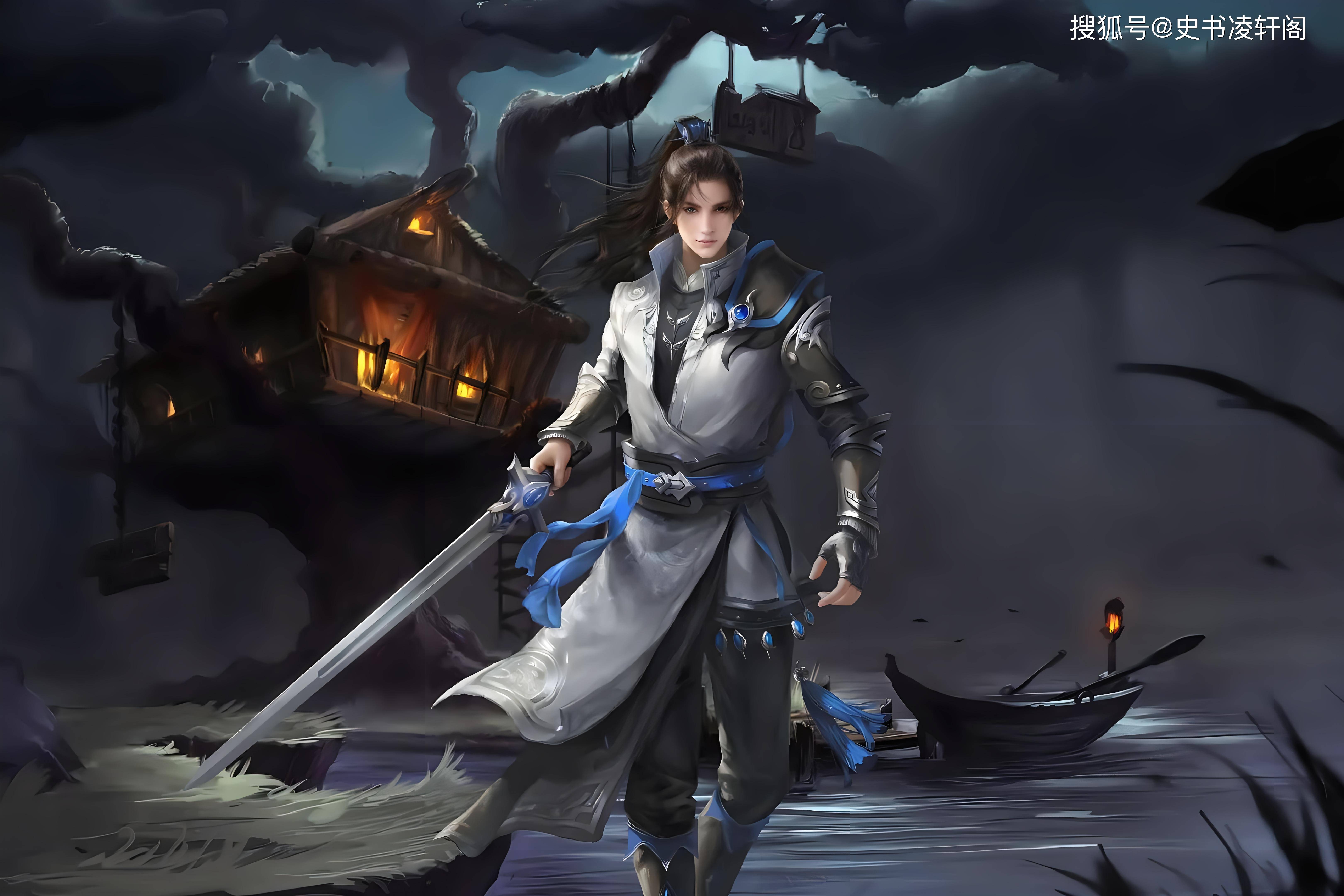 谢玄之绝技——九韶定音剑,剑招随音律而舞,每一式皆韵味深长,变化