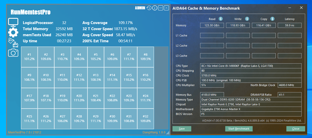 狂飙8200mhz技嘉z790aorusmasterx超级雕x评测