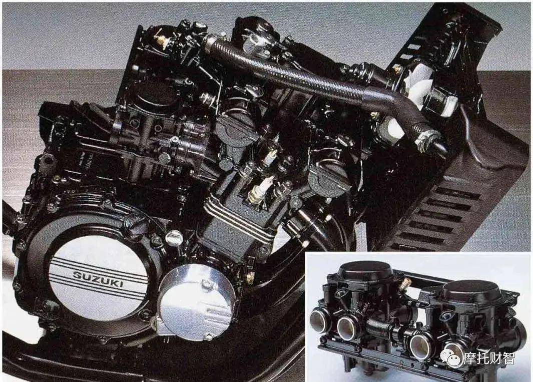 suzuki为250cc四缸引擎开创了历史的先河