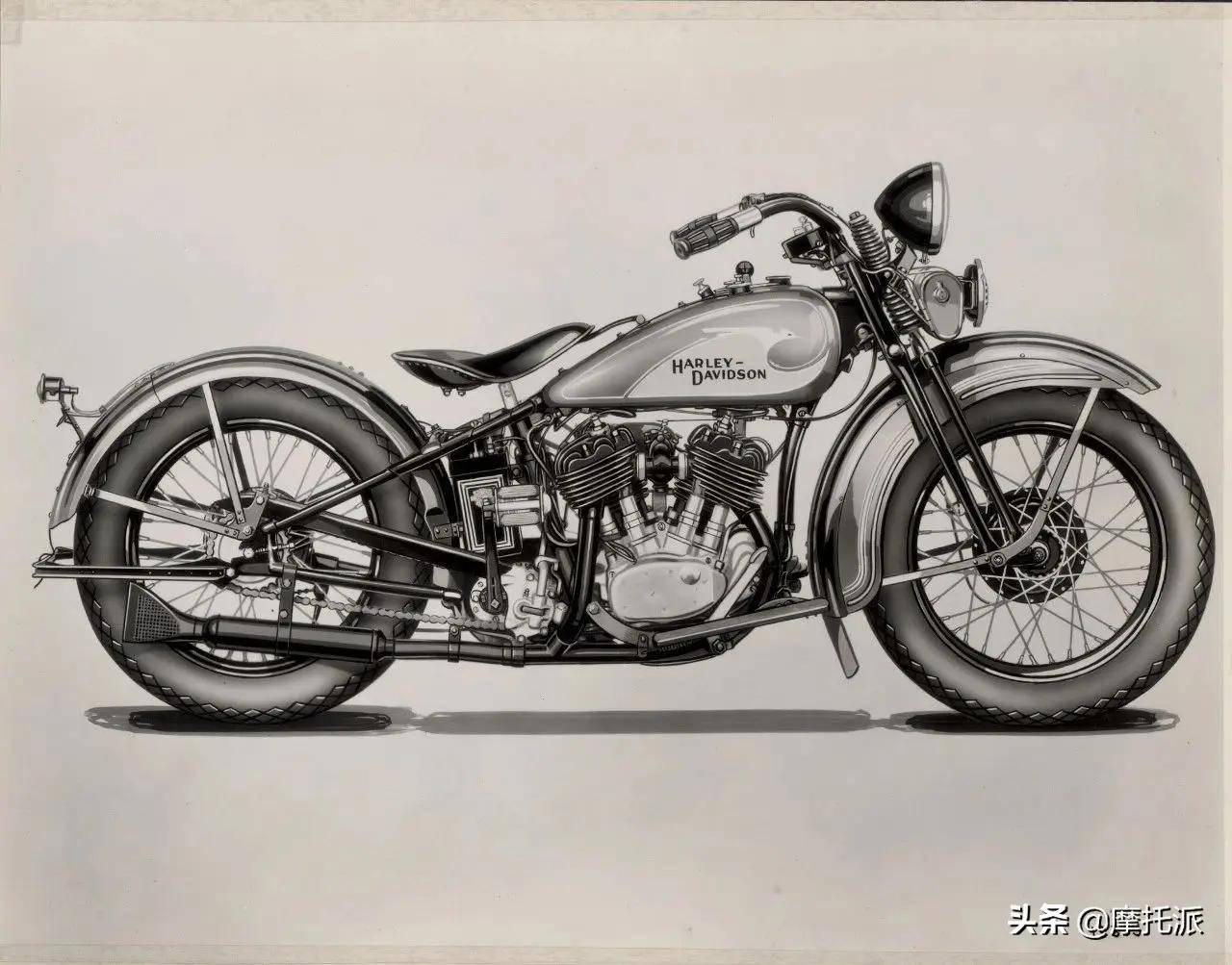 文化符号出现(1933)配备45立方英寸发动机的三轮摩托车servi-car成为