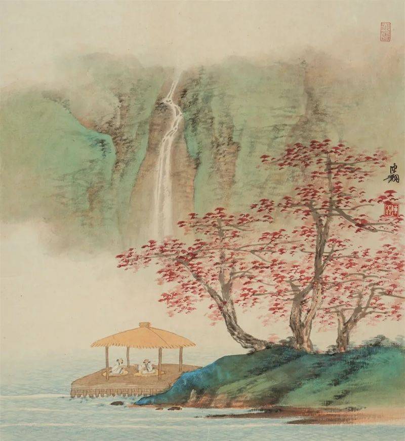 现场看这几位上海画家的日课与山水画作