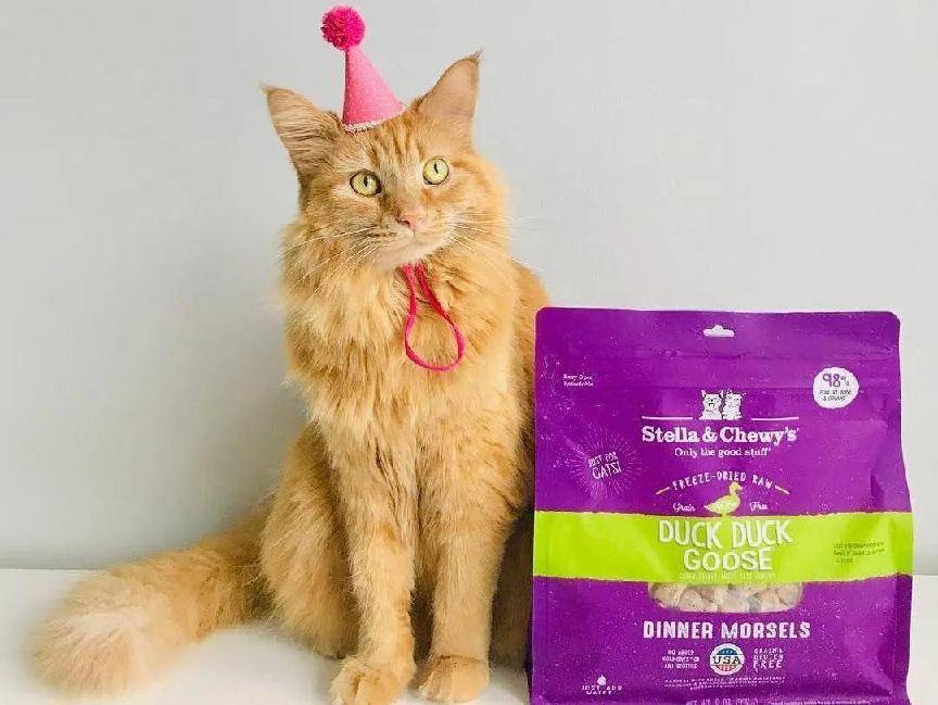 stella&chewys的主食冻干采用完整的生骨肉配方,由70%的肌肉,25%的