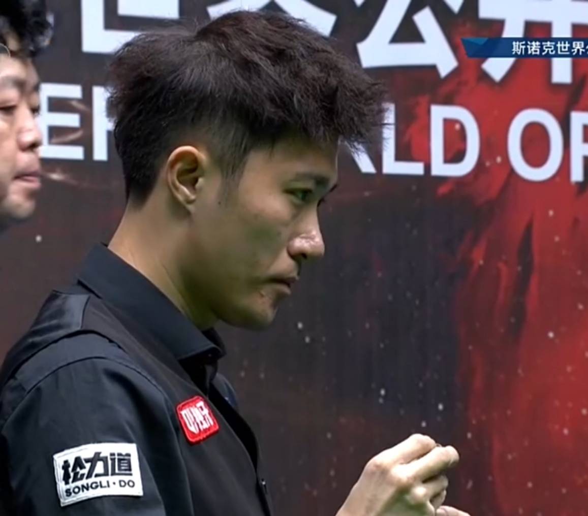 原创丁俊晖状态火热玉山斯洛克世界公开赛丁俊晖51曹宇鹏晋级16强
