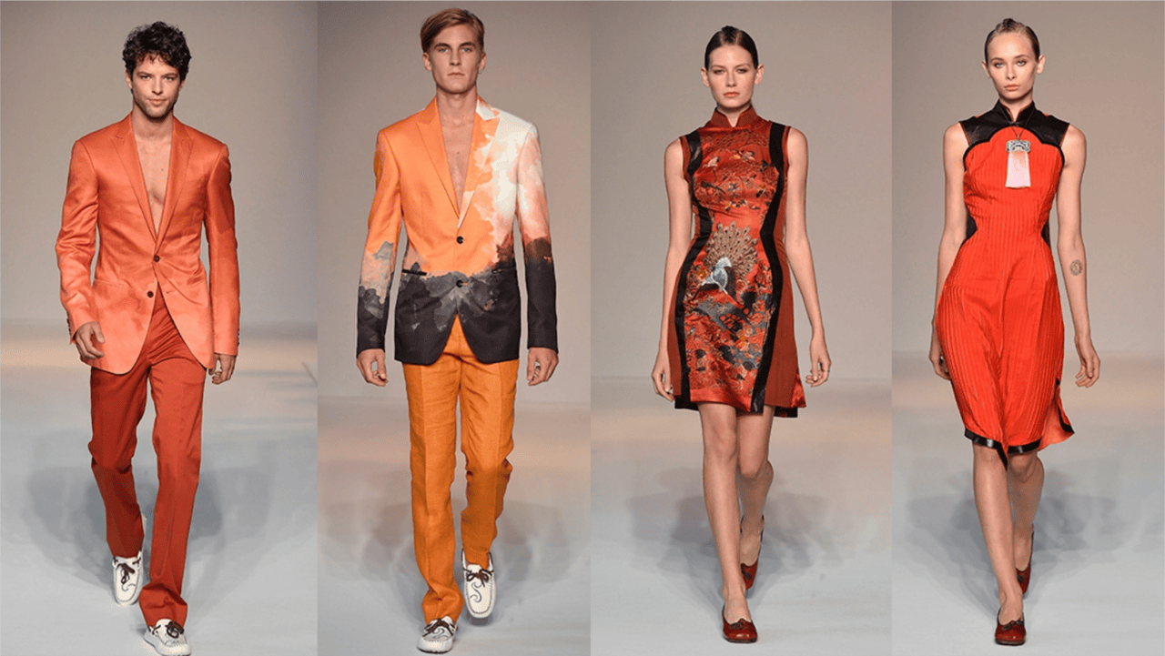 华夏秀·杨洁:中国华服大秀"龙门月窗"|aw24中国国际时装周_时装设计