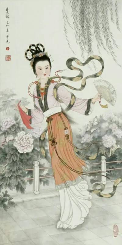 原创薛宝钗从来不爱花儿粉儿为何元春赏赐的红麝串她立马就戴上了