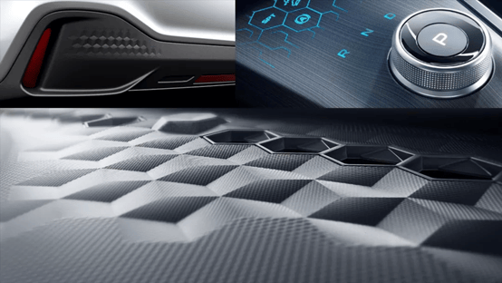 cmf塑胶表面3d纹理的应用