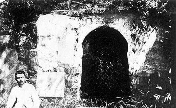 原创倒戈将军石友三火烧少林寺绝版老照片曝光烧毁前的真实面貌