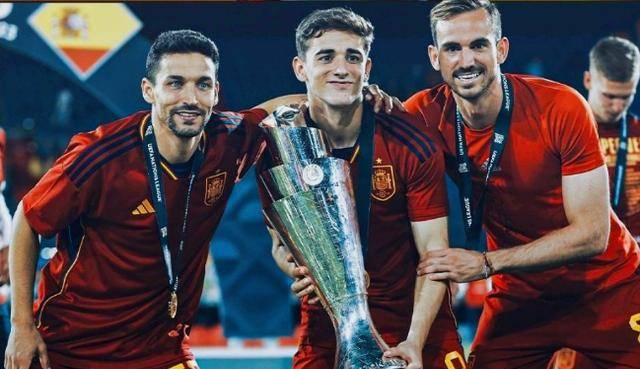 当前西班牙队已确定了球队阵容及球员号码.