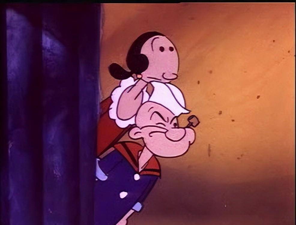 "大力水手"于1929年首次作为卡通人物出现,随后诞生了一系列动画短片