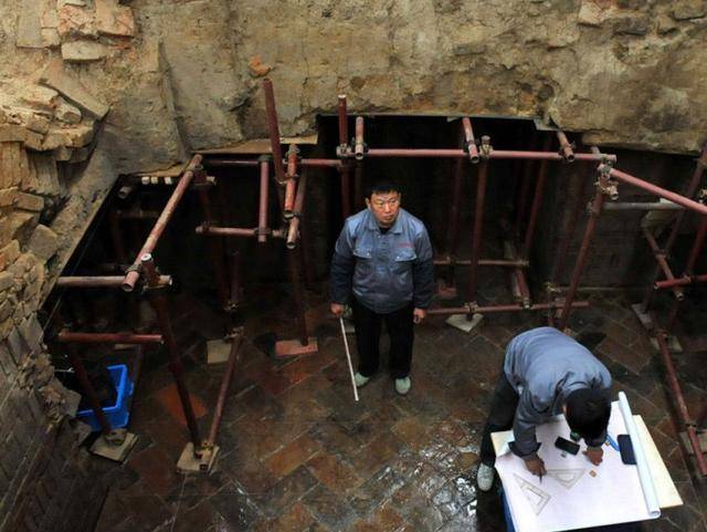 千古一帝隋炀帝寒酸墓地杨广仅剩下两颗牙齿图8是萧后的遗骸