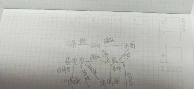 里,林杨余周周一直是双箭头,中间只有一个余周周的疑似暗恋对象陈桉