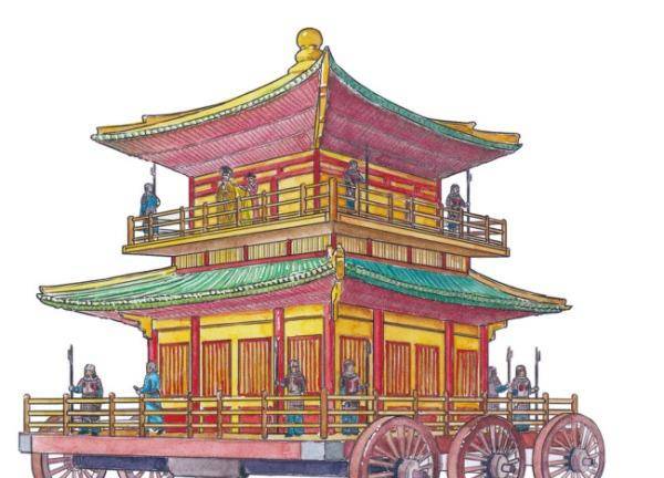 揭秘古时交通工具_移动_宫殿_隋炀帝