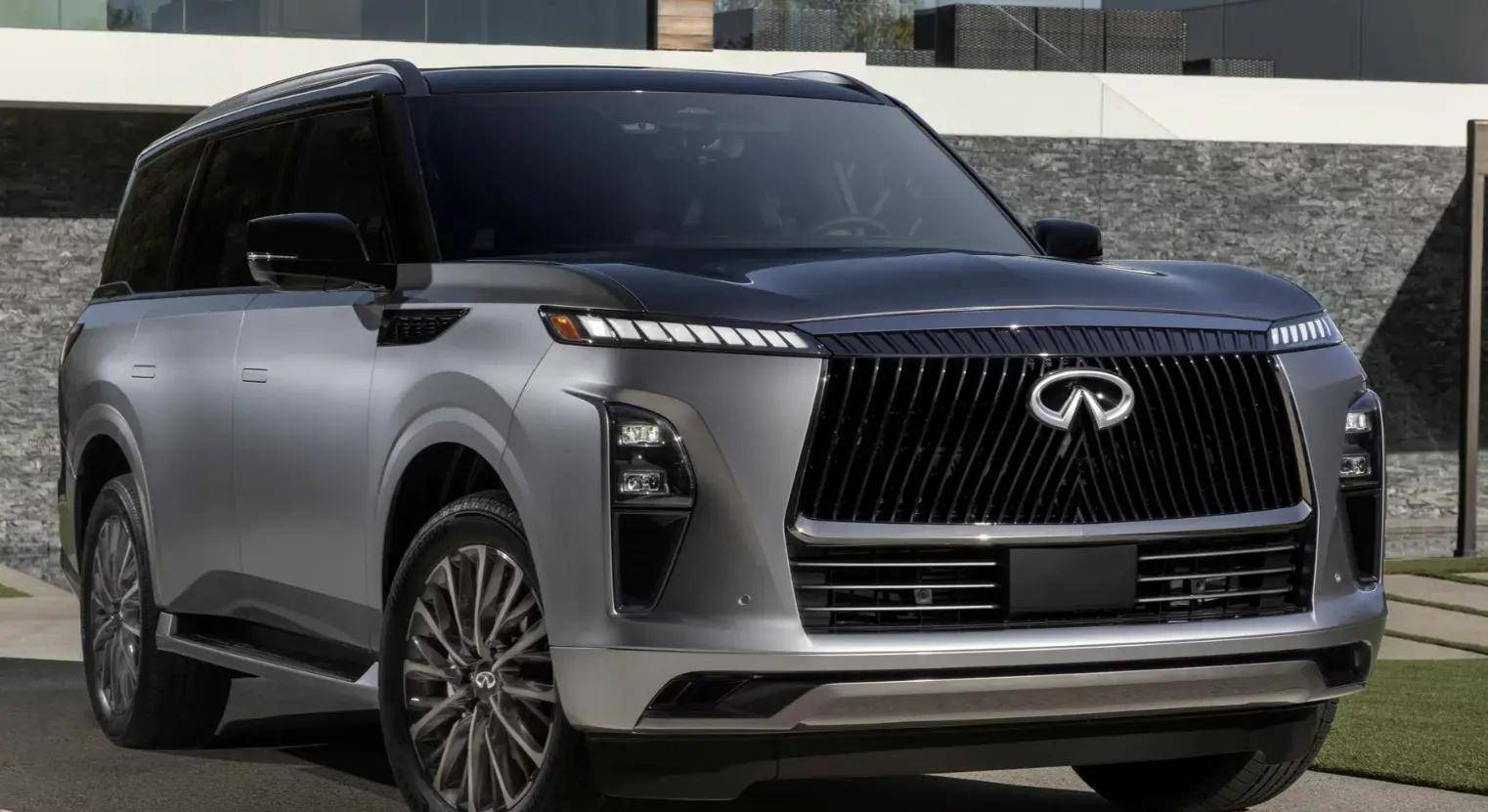 全新英菲尼迪qx80亮相:v6动力 内外大更新,引领大型suv时尚风潮