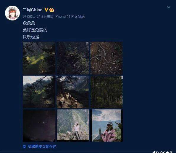 周二珂社交动态自爆已分手,并删除官宣恋情微博,会回