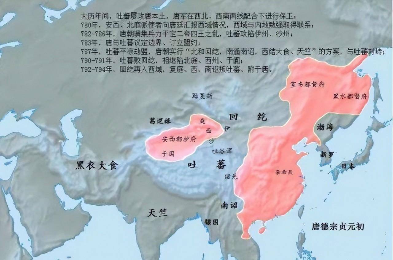 古人的国际视野,合纵之术的巧妙运用,唐帝国的的绝境逢生_吐蕃_可汗