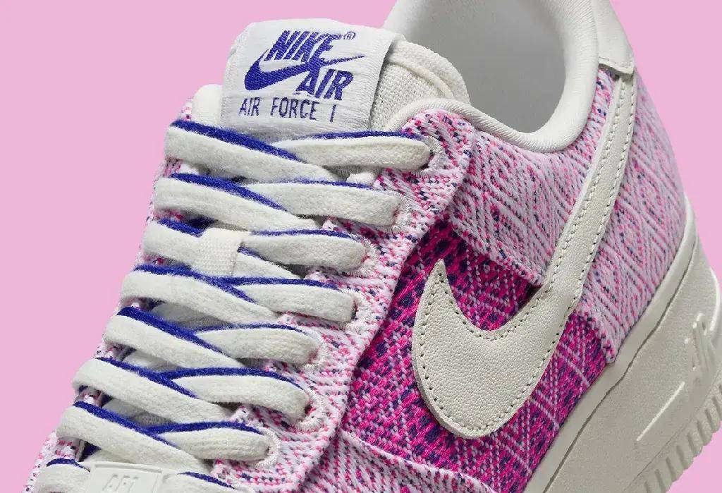 nikeairforce1low推出充满活力的粉红挂毯
