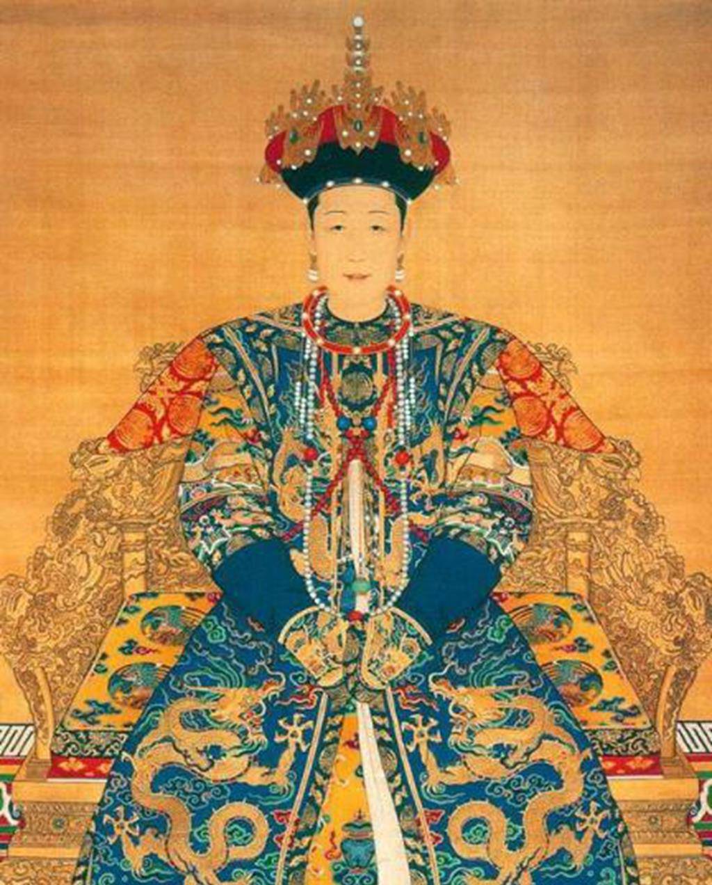 原创这才是真实的清朝妃子皇后形象图1是甄嬛图2是乾隆的最爱