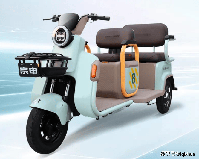 雅迪,宗申发布电动三轮车,前后双排载3人,70岁以上老人也能骑_搜狐