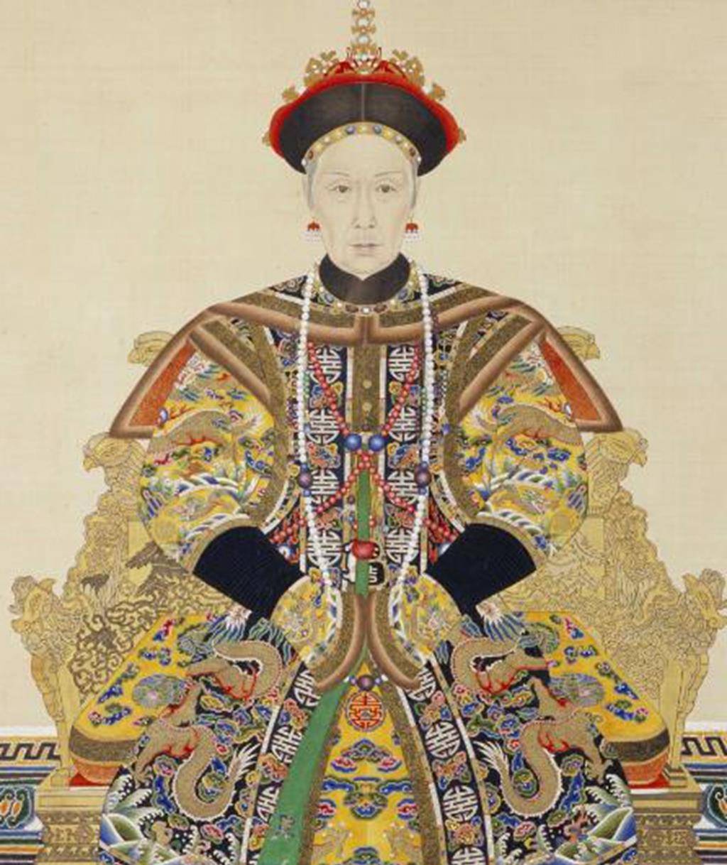 原创这才是真实的清朝妃子皇后形象图1是甄嬛图2是乾隆的最爱