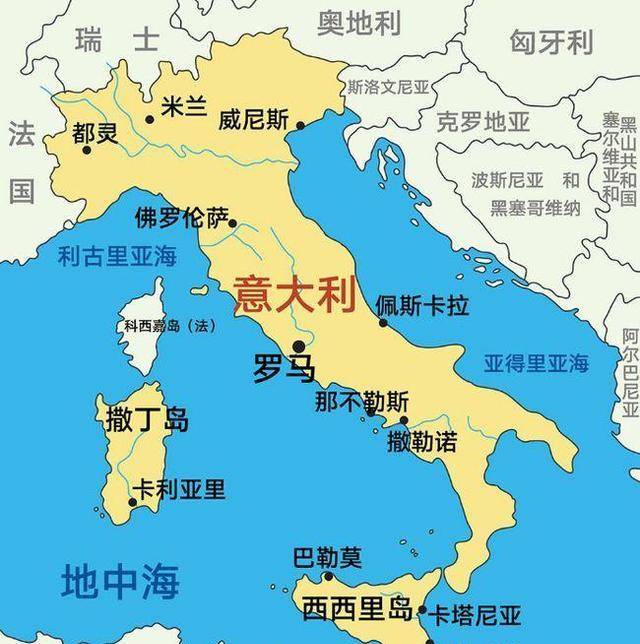 随后撒丁王国开始南北夹击教皇国,不断蚕食教皇国的土地,到1870年