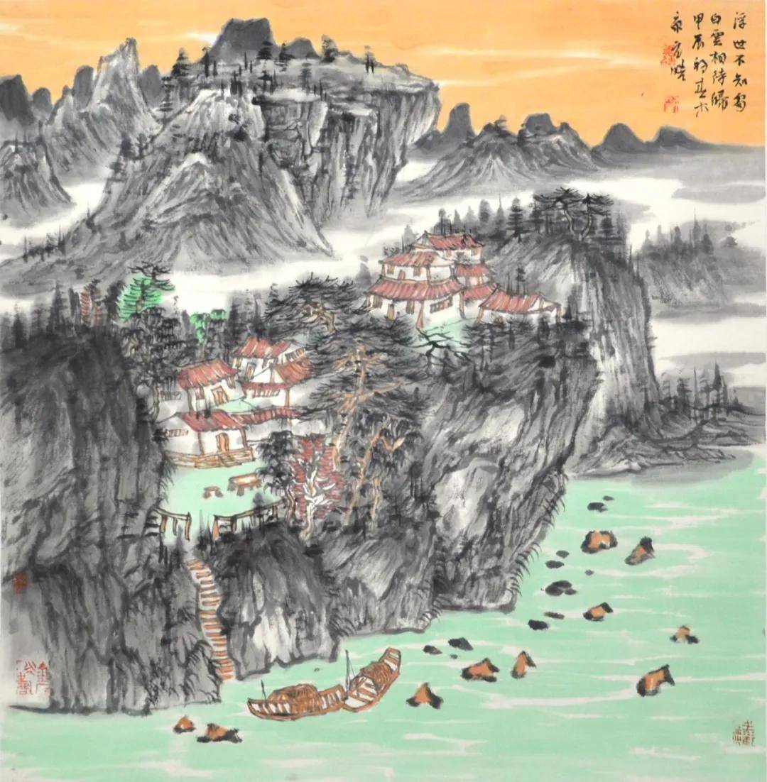 新征程不忘初心2024中国当代书画名家推荐王元皓