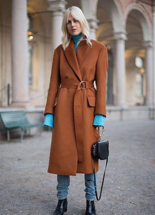 冬天里的精致腰带搭配时尚简约不寡淡好不好看你说了算