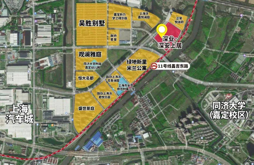 2024上海嘉定区深业深安上居楼盘详情价格走势最新房价