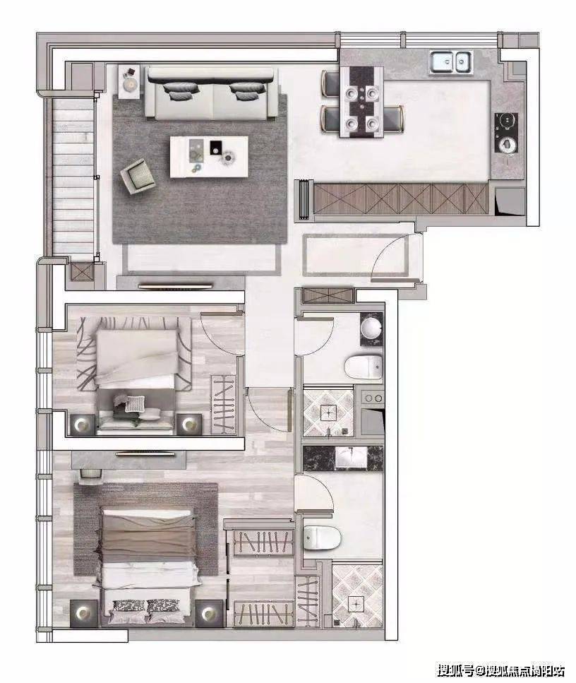 5m层高52-95㎡(3梯8户) ,217-519㎡(3梯3户)湾区臻藏资产