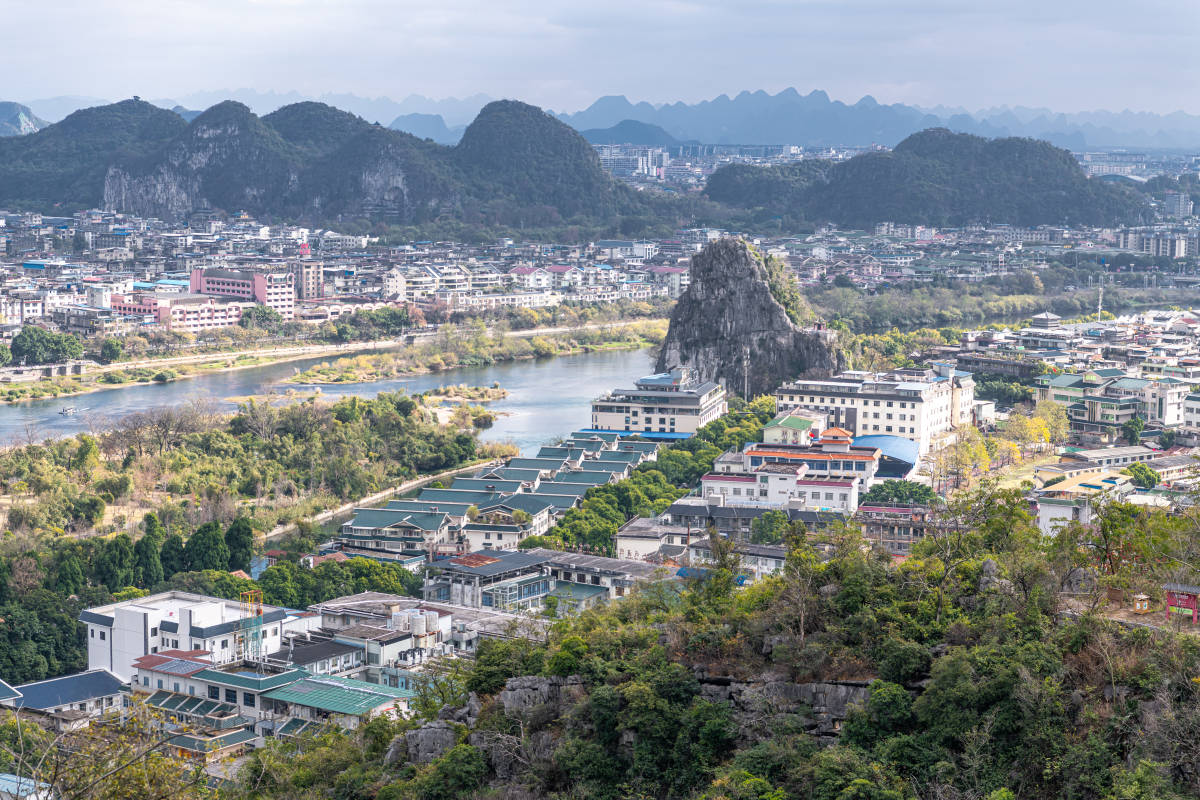 桂林城市风光图片