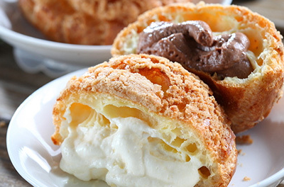 原创零失败的脆皮泡芙做法比面包简单外皮酥脆女儿一次能吃5个