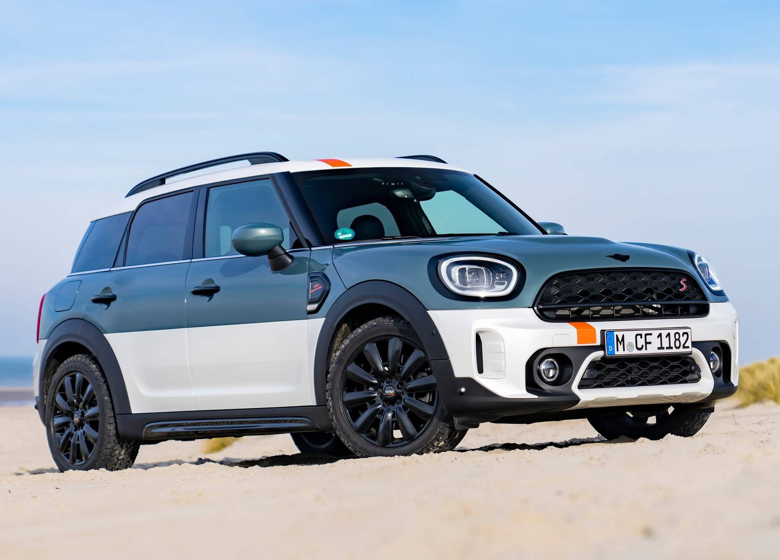 主打冒险主题 mini countryman双色特别版官图_搜狐汽车_搜狐网