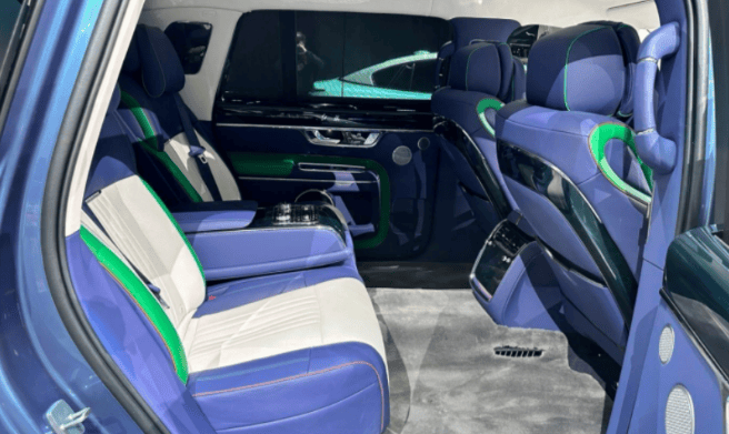 作为一款顶级豪华车型,全新一代红旗l5在空间布局上也做得十分出色.